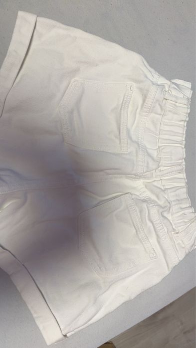 Къси бели дънки/ Размер-S/Xs