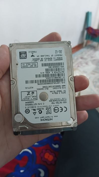 HDD,Жесткий диск 750g