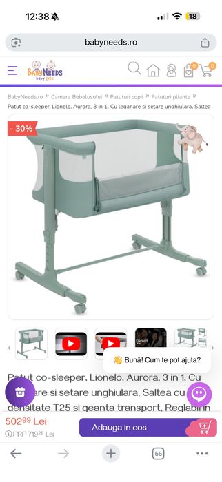 Patur co sleeper verde