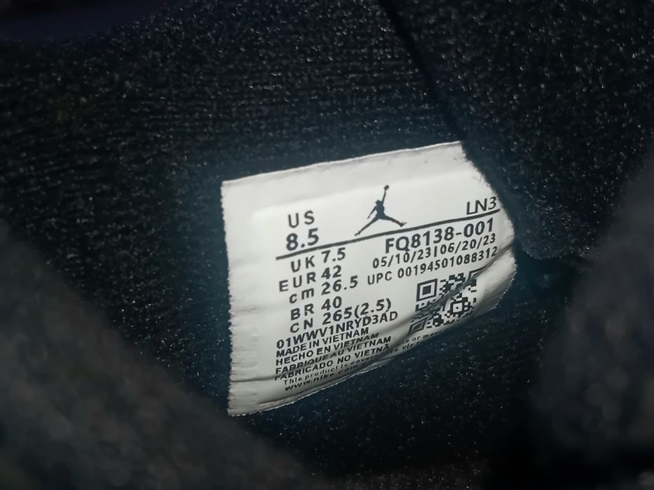 Jordan 4 White Thunder 41,42, Negru, Noi in Cutie