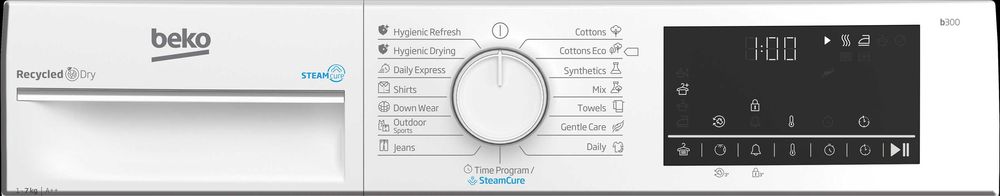 Нова инверторна сушилня Slim Beko B3T67230, 7 кг