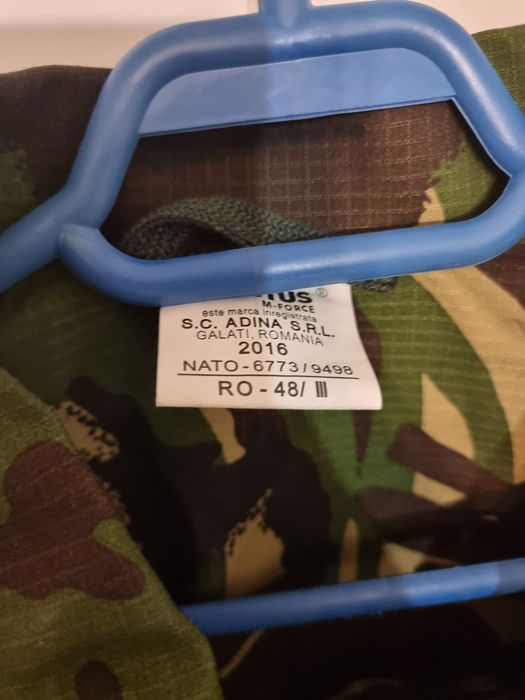 Veston armata ripstop padure camuflaj