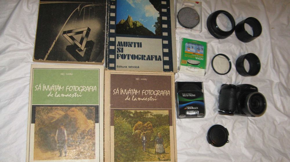 Acestea 4 filtre, inele, aparat Fuji Fine Pix