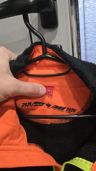 мъжки дебел поларен суитчер Engelbert Strausse XXL