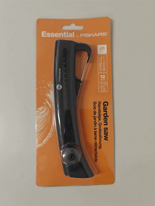 Fierastrau retractabil FISKARS SW16 Solid, otel, negru gradina taiat