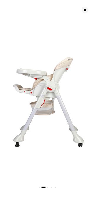 Scaun de masa Winderkid Swing 2 in 1 cu leagan Bej