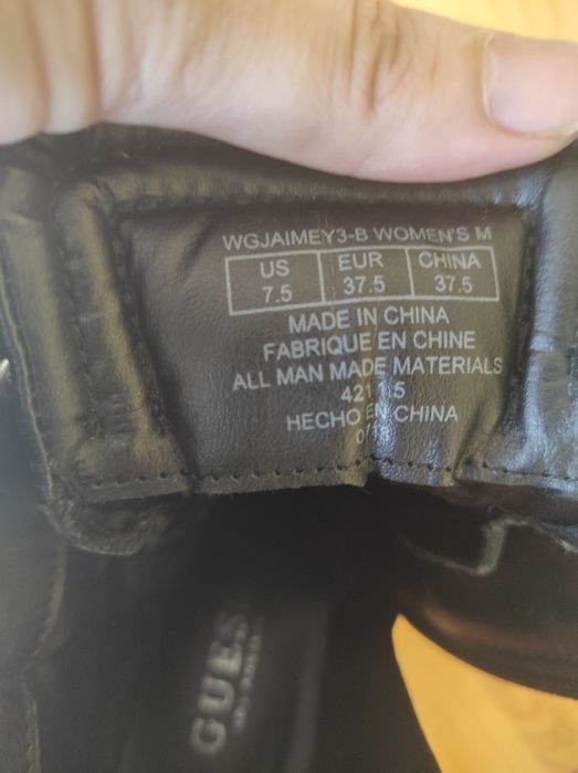 Guess,кожени боти