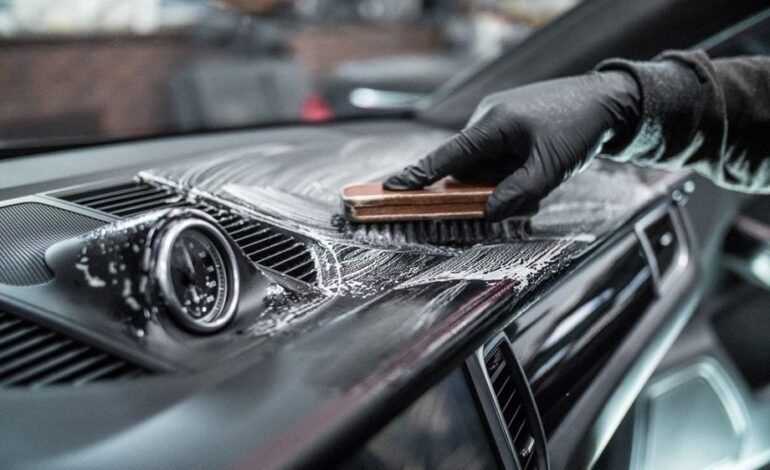 Химчистка, палировка, дитейлинг