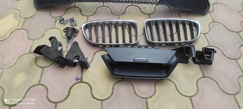 Grile/ Buza spoiler  Bmw x1 e 84 si alte piese(in poze)