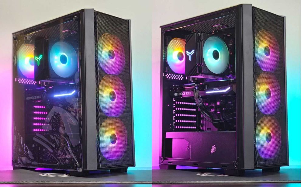 RTX 5060/Ryzen 7-5700X/RAM 32GB/SSD 1TB/Чисто Нов+Гаранция!