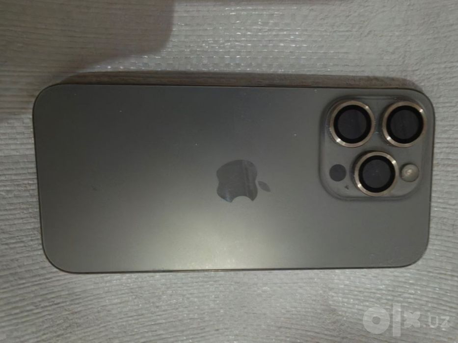 Iphone 15 pro Natural titanium