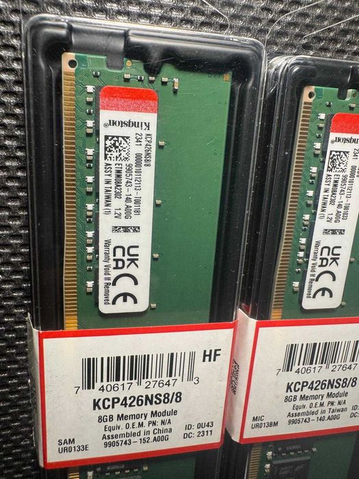 Kit RAM Kingston 16GB 2x8GB DDR4 2666MHz DIMM Desktop PC