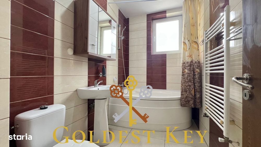 Apartament spatios cu 2 dormitoare, balcon, terasa si parcare!