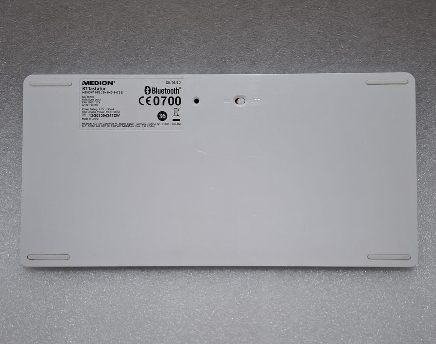 Tastatură Bluetooth Medion P81034