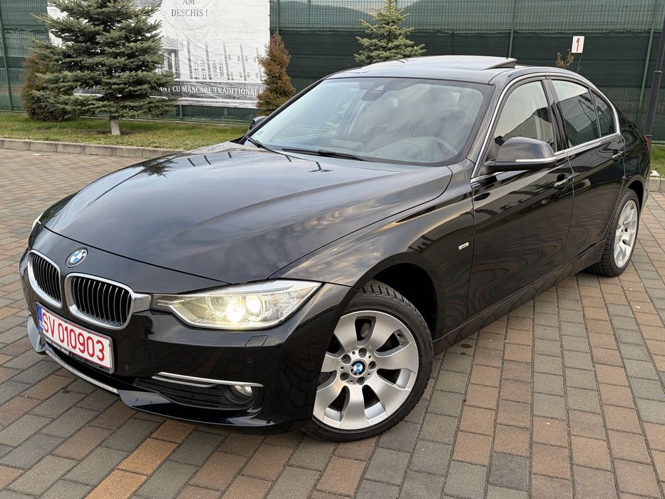 BMW 320d F30 / 184 cp / 2012 / Bi-xenon / Harman Kardon / Trapa / Piele / Inmatriculat RO / Luxury Line