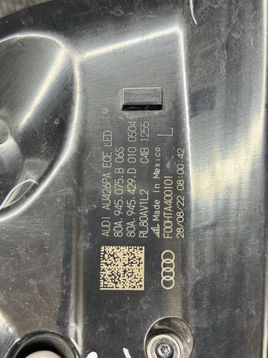 Stop Audi Q5 80A Lci facelift Led