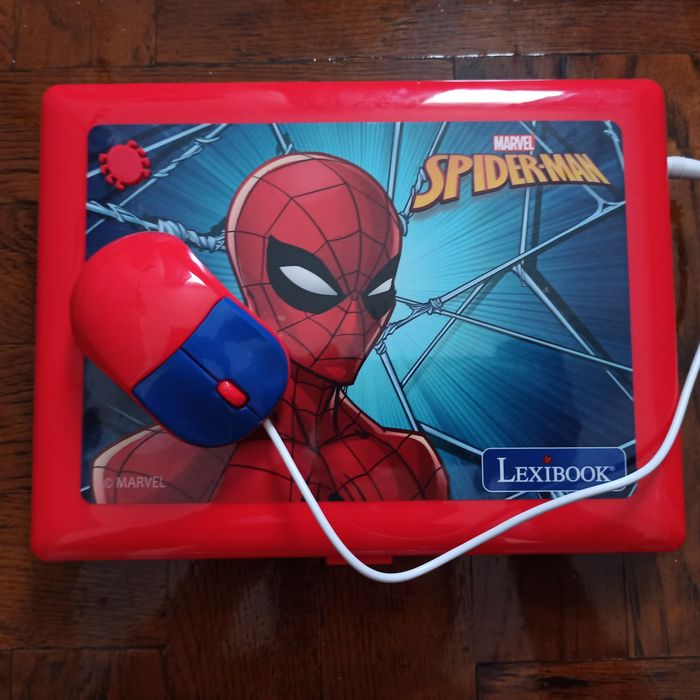 Laptop educational Lexibook Spiderman, 124 de activitati
