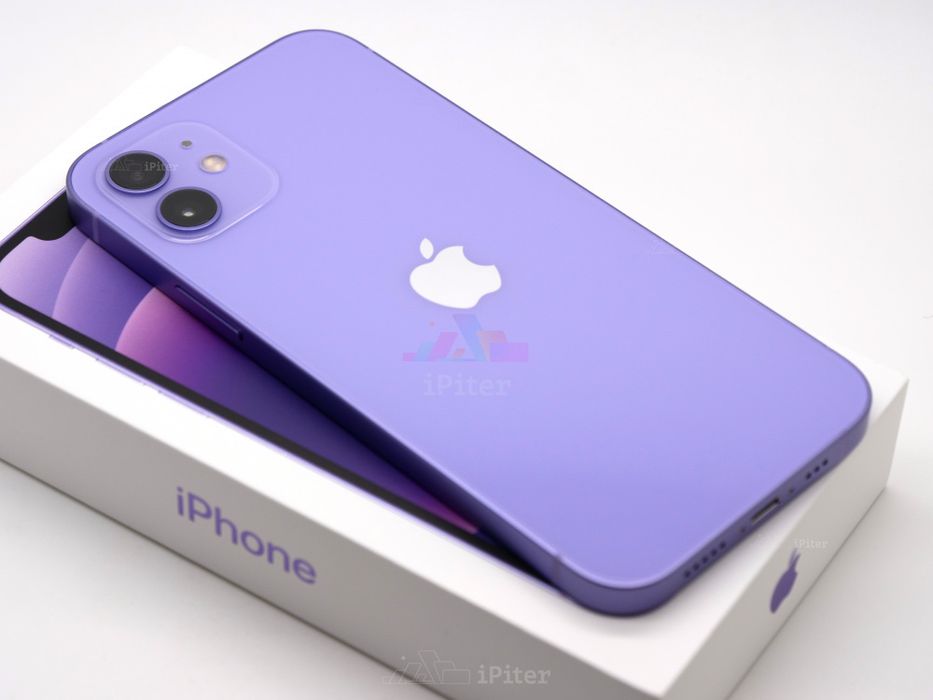 Iphone 12,128гб,фиолетовый цвет
