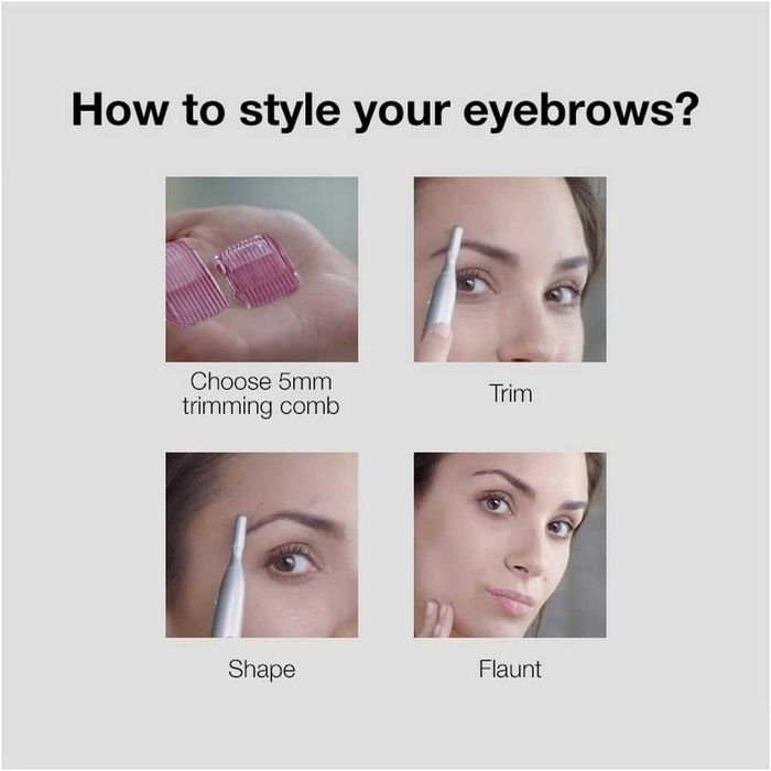 Тример Braun Silk-épil 3 in 1, За оформяне на бикини зоната и лице