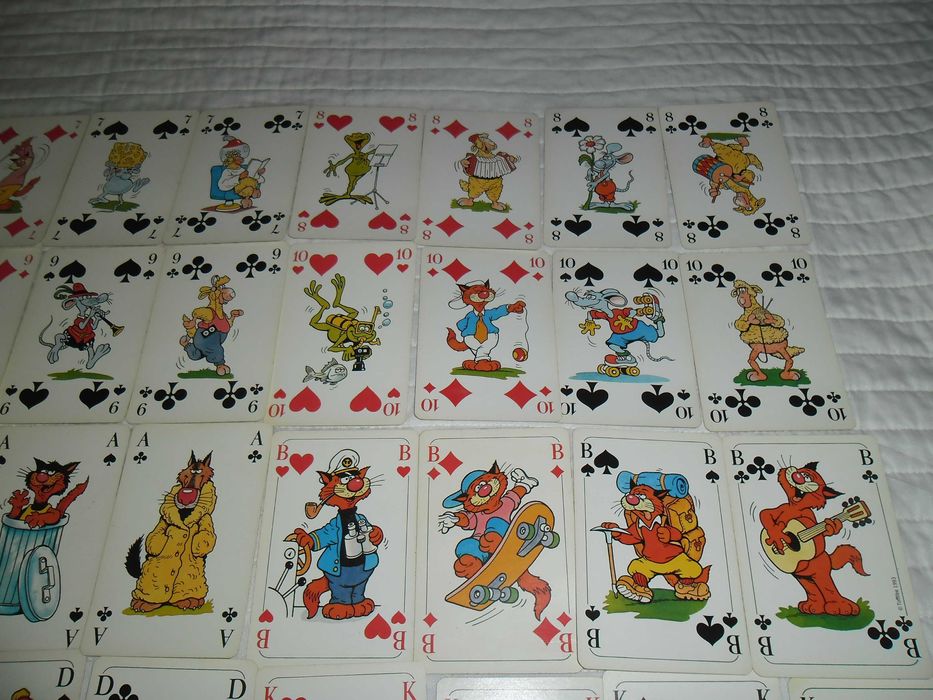 Carti de joc copii Toffifee anul 1993 noi