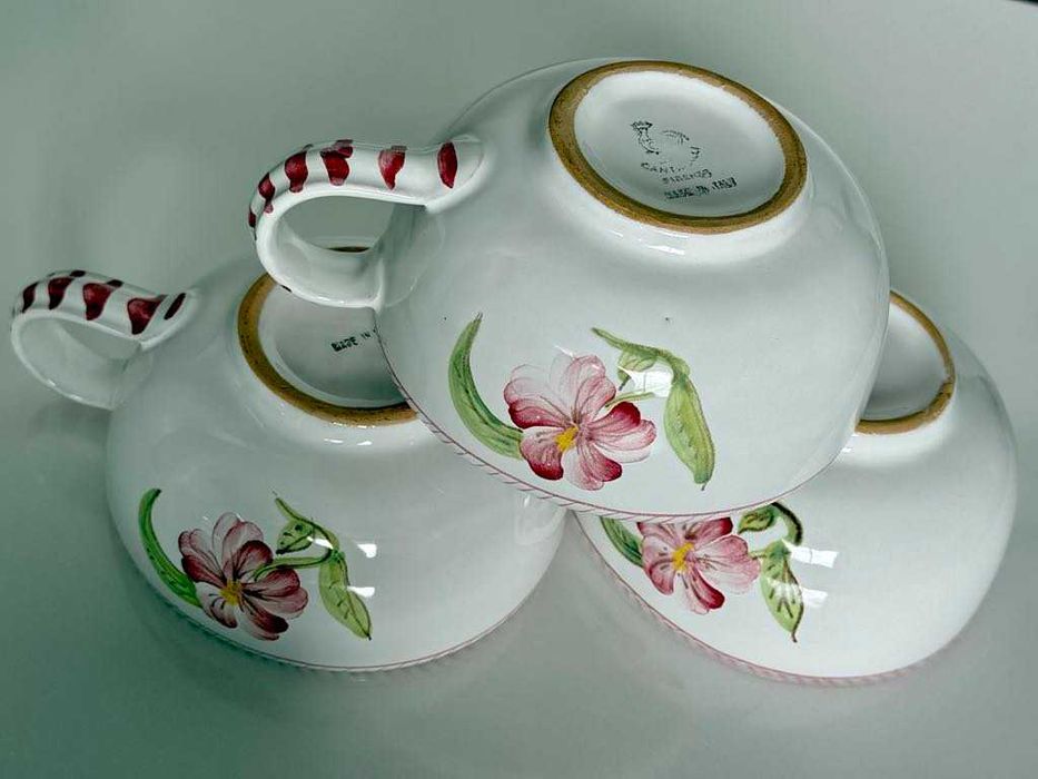 Италиански керамични чаши тип купа