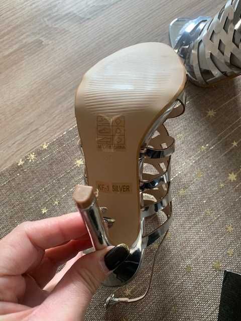 Sandale argintii 36-37
