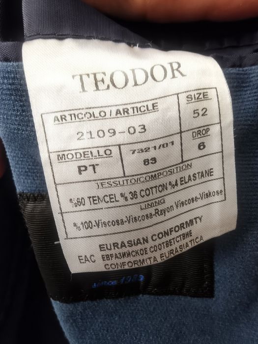 Мъжко сако Теодор, N 52, синьо