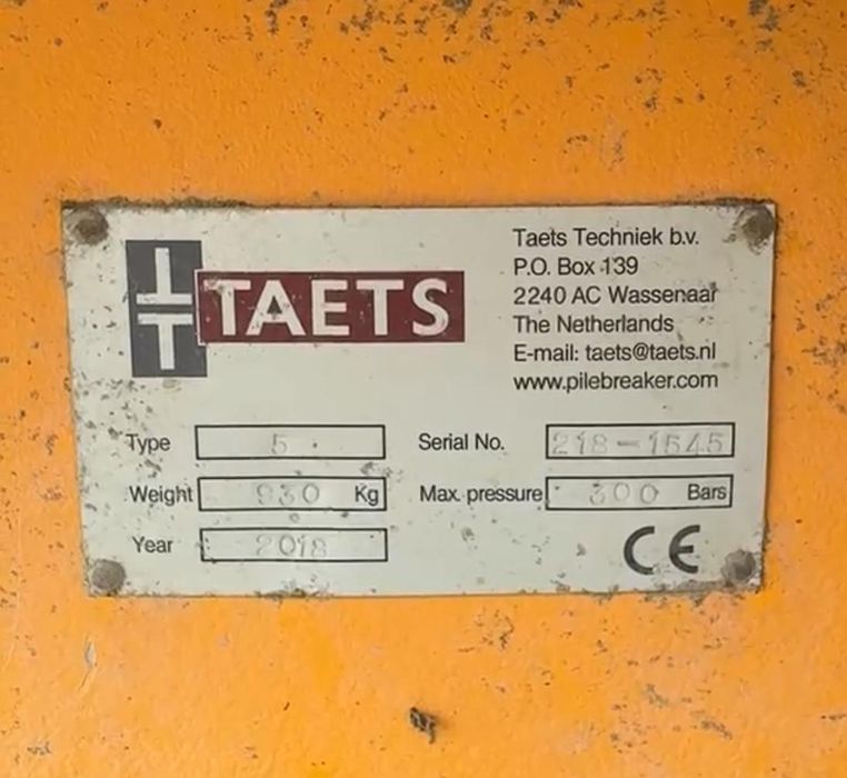 Сваескусыватель Taets type 5