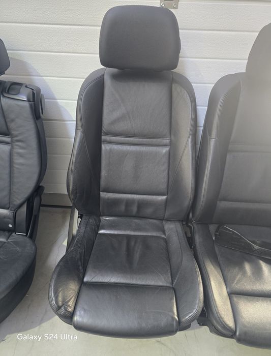 Interior scaune fata incalzire banchete 7 locuri piele bmw x5 e70
