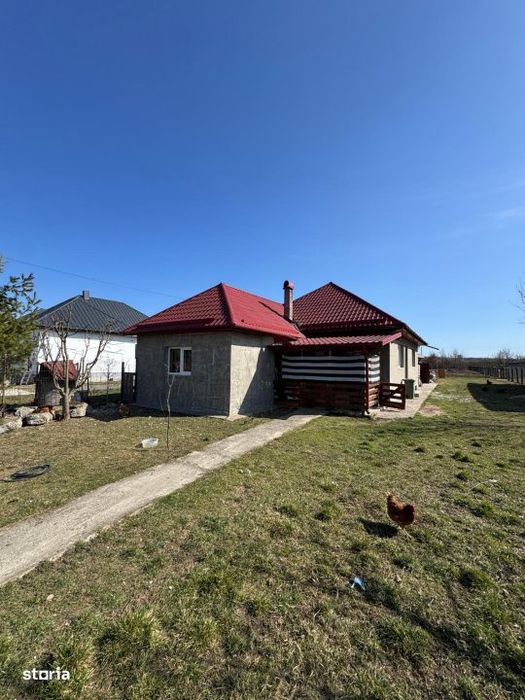 Casa 2022 in Hideaga, 80 mp utili, teren 14 ari, garaj, mobilata