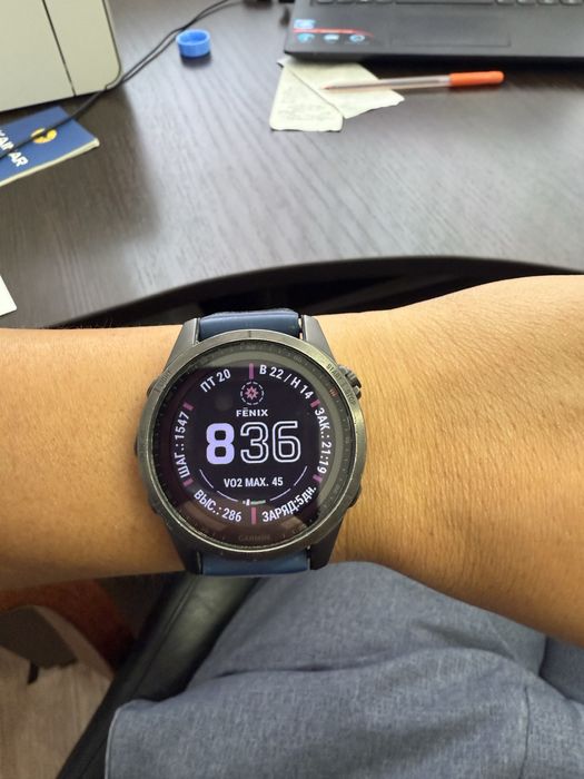 Garmin Fenix 7s, Гармин феникс 7с сапфир молар