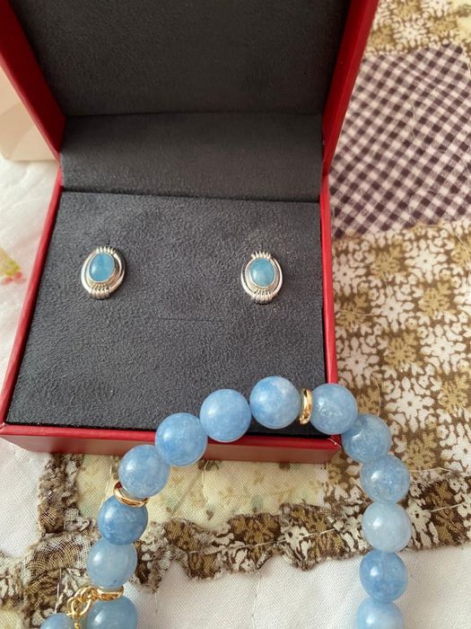 Серьги Алькор серебро