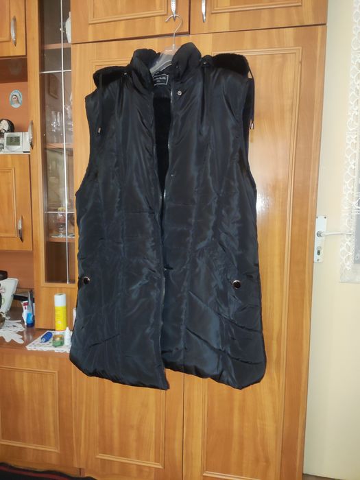 Vestă lunga cu blăniță