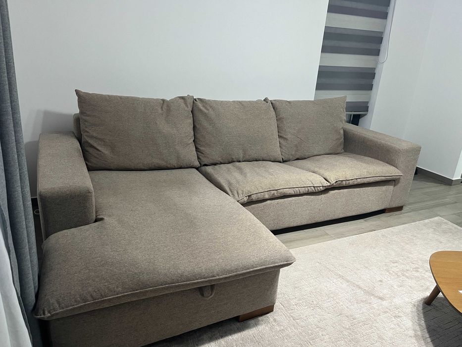 Coltar extensibil stofa rezistenta cu 3 locuri, Monte Carlo, 285x162