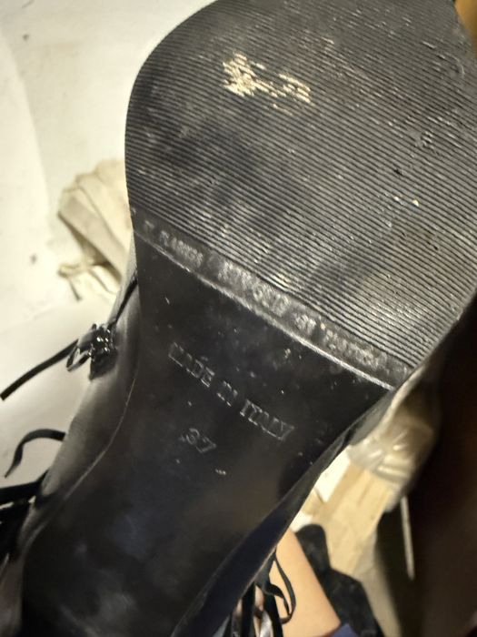 Botine piele naturala 36