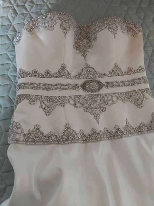 дизайнерска булчинска рокля, закупена в САЩ - дизaйнер Олег Касини