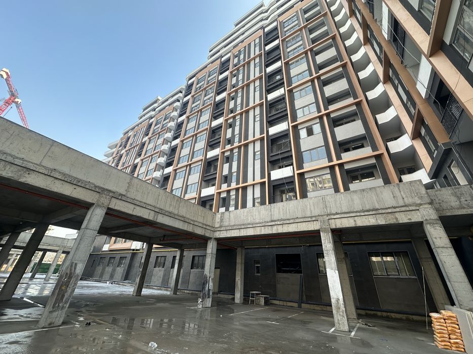 Готовый блок Бобур резиденс 3/7/14 новостройка 72м2