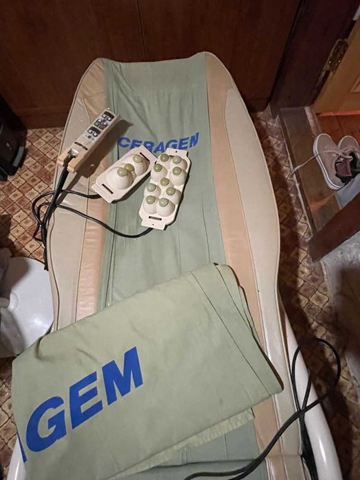 Ceragem - Pat masaj cu pietre de jad