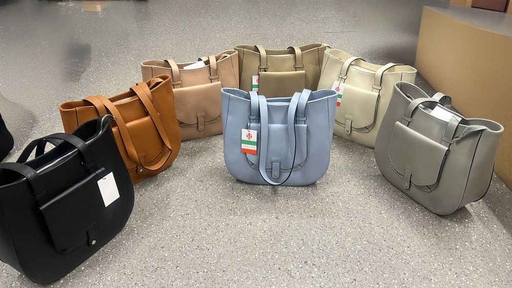 Geanta piele incapatoare