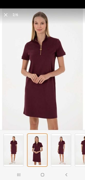 U.S. Polo Assn. Дамска рокля