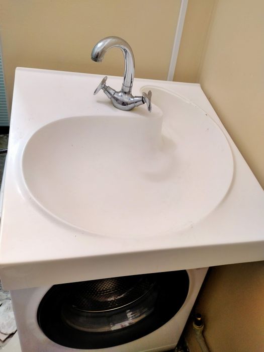 Раковина-капелька б/у