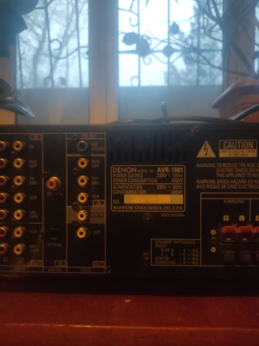Усилитель Denon AVR -16 01