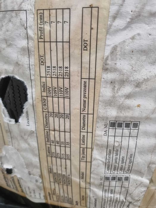 Anvelope noi iarna, x6,gle,r20