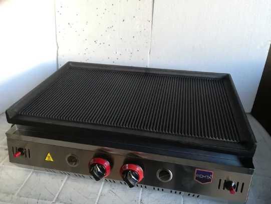 1.Чугунена газова скара нацяло оребрена или нацяло гладка, 2 кръга.