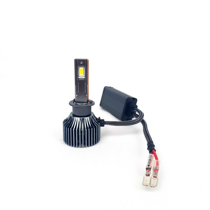 Faza Lunga-BEC LED H1-28000Lm-6500K-200W-CANBUS-Profesionale-Aliaje-L5