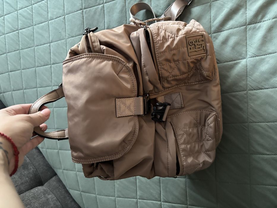 Дамска раница  кафява