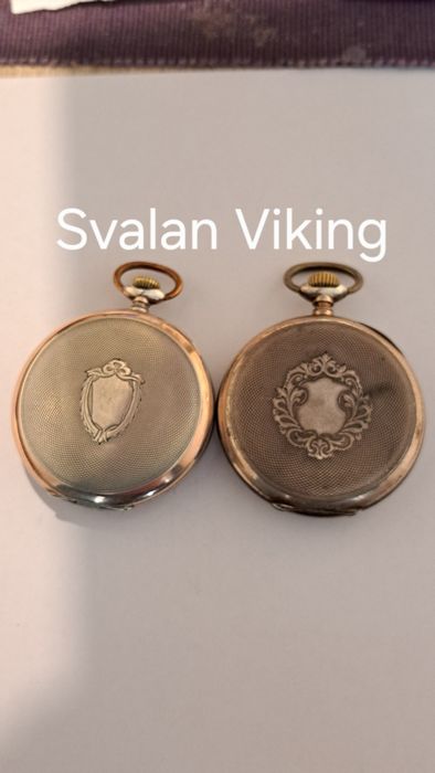 Ceas de Buzunar de Argint Viking-Svalan