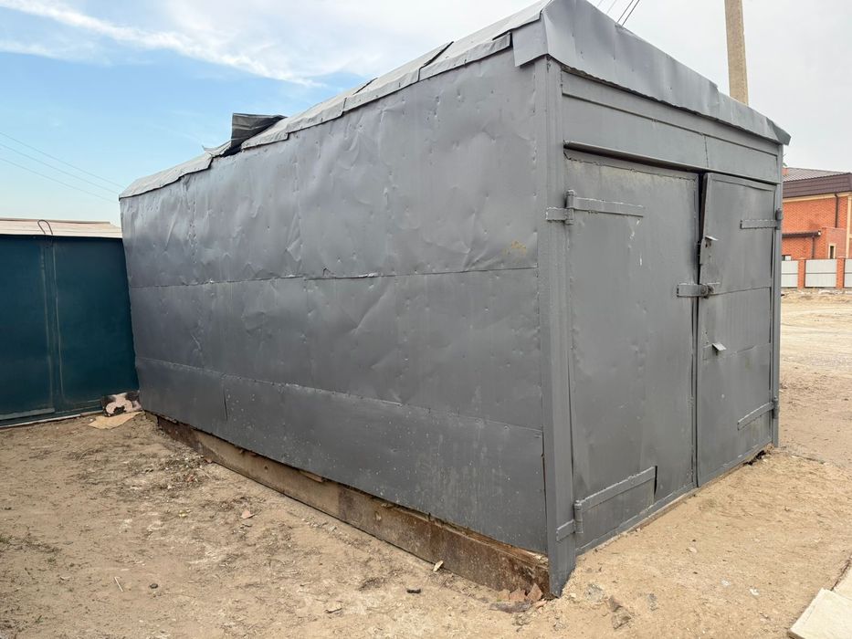 Металлический гараж