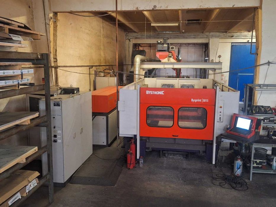Laser CO2 Bystronic bysprint 3015 (3kw,model 2002)complet echipat