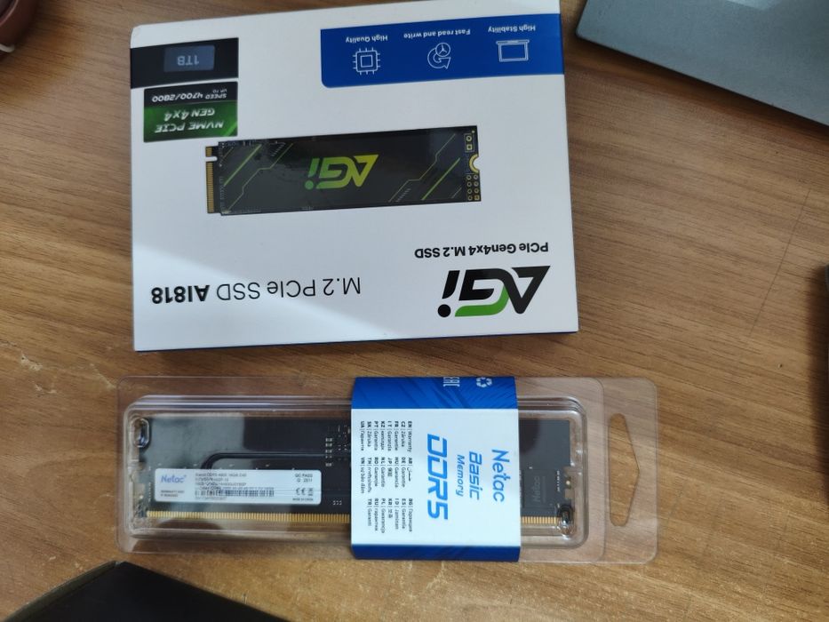 ОЗУ DDR5 16 GB 4800МГц